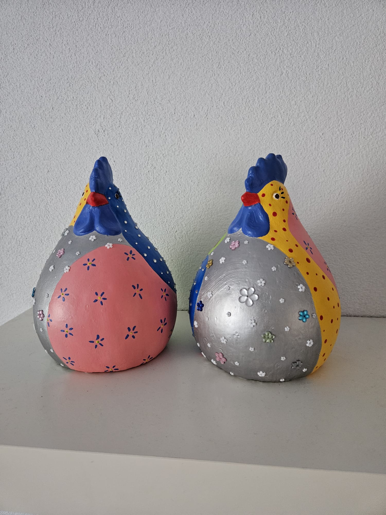 Set kippen 20cm   € 25,00