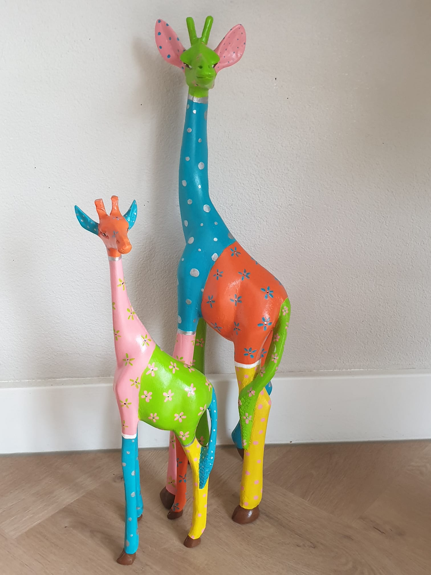 Set giraf hoogte 45cm   €50,00